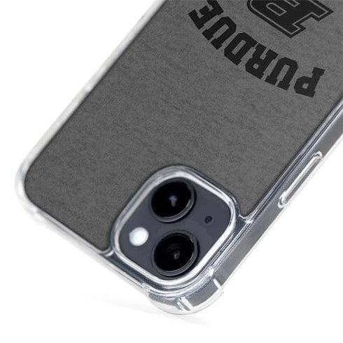 Purdue University Purdue Grey Logo iPhone 15 Plus MagSafe Case