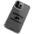 Purdue University Purdue Grey Logo iPhone 15 Pro Clear Case