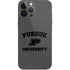 Purdue University Purdue Grey Logo iPhone 14 Pro Max Skin