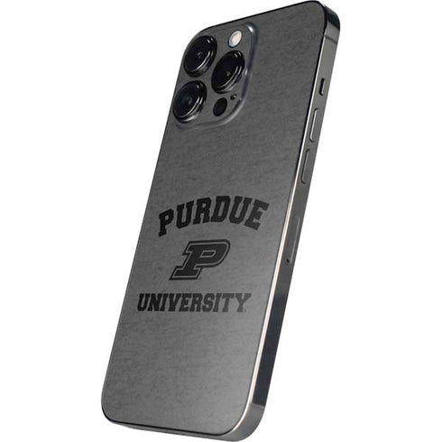 Purdue University Purdue Grey Logo iPhone 14 Pro Max Skin