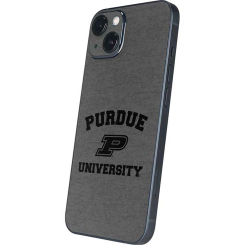Purdue University Purdue Grey Logo iPhone 14 Skin
