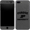 Purdue University Purdue Grey Logo iPhone 8 Plus Skin