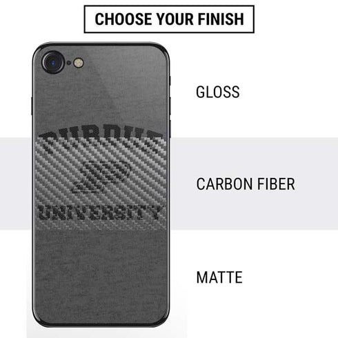 Purdue University Purdue Grey Logo iPhone SE (2nd & 3rd Gen) Skin