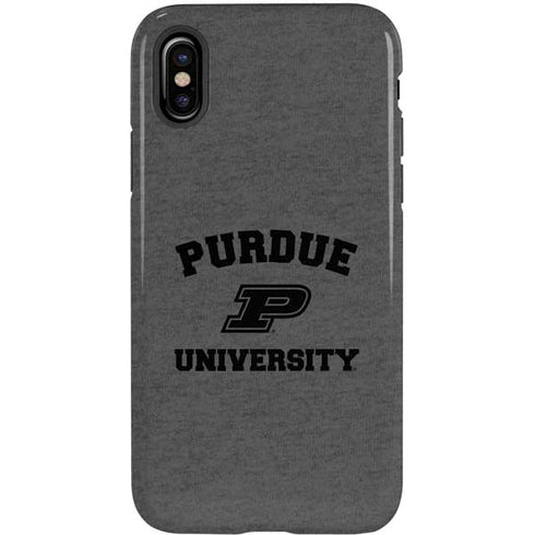Purdue University Purdue Grey Logo iPhone X Pro Case