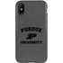 Purdue University Purdue Grey Logo iPhone X Pro Case