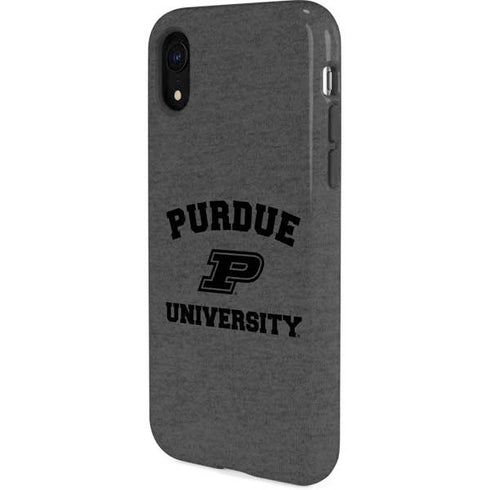 Purdue University Purdue Grey Logo iPhone XR Pro Case