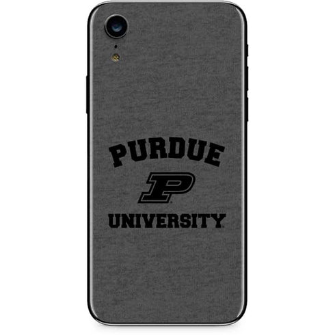 Purdue University Purdue Grey Logo iPhone XR Skin