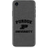 Purdue University Purdue Grey Logo iPhone XR Skin