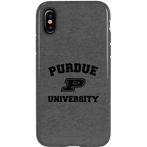 Purdue University Purdue Grey Logo iPhone XS Pro Case