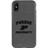 Purdue University Purdue Grey Logo iPhone XS Pro Case