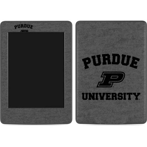 Purdue University Purdue Grey Logo Amazon Kindle Skin