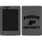 Purdue University Purdue Grey Logo Amazon Kindle Skin