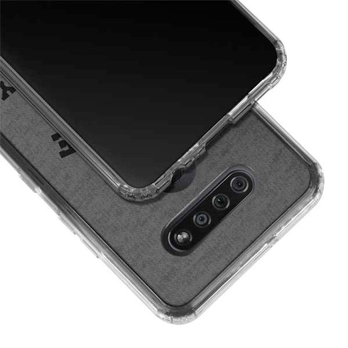 Purdue University Purdue Grey Logo LG K51/Q51 Clear Case