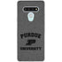 Purdue University Purdue Grey Logo LG Stylo 6 Clear Case