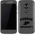 Purdue University Purdue Grey Logo Moto E5 Play Skin