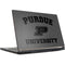 Purdue University Purdue Grey Logo MSI GS65 Stealth Laptop Skin