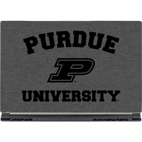 Purdue University Purdue Grey Logo MSI GS65 Stealth Laptop Skin