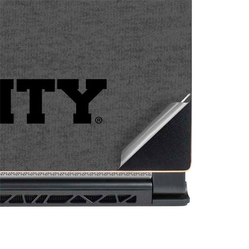 Purdue University Purdue Grey Logo MSI GS65 Stealth Laptop Skin