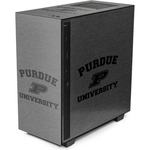 Purdue University Purdue Grey Logo NZXT H510 Compact ATX Mid-Tower Case Skin