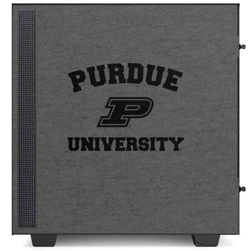 Purdue University Purdue Grey Logo NZXT H510 Compact ATX Mid-Tower Case Skin