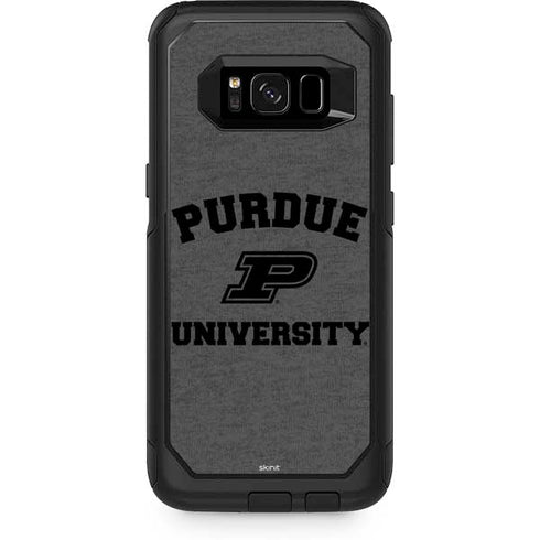 Purdue University Purdue Grey Logo Otterbox Commuter Galaxy Skin