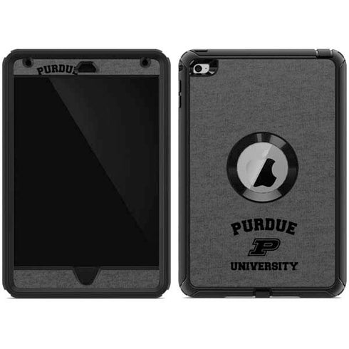 Purdue University Purdue Grey Logo Otterbox Defender iPad Skin
