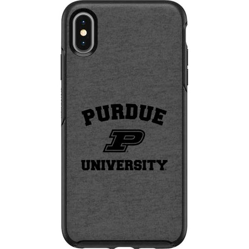 Purdue University Purdue Grey Logo Otterbox Symmetry iPhone Skin