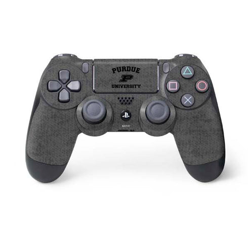 Purdue University Purdue Grey Logo PS4 Controller Skin