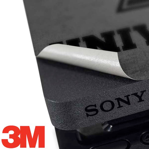 Purdue University Purdue Grey Logo PS4 Slim Bundle Skin