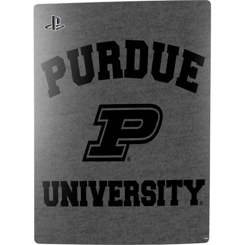 Purdue University Purdue Grey Logo PS5 Digital Edition Console Skin
