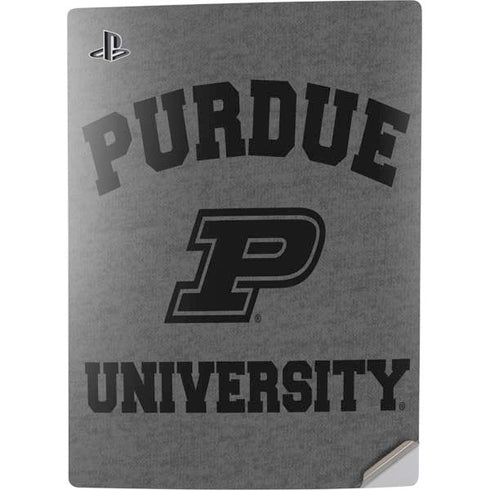 Purdue University Purdue Grey Logo PS5 Digital Edition Console Skin