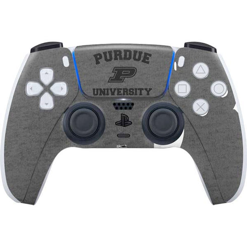 Purdue University Purdue Grey Logo PS5 Controller Skin