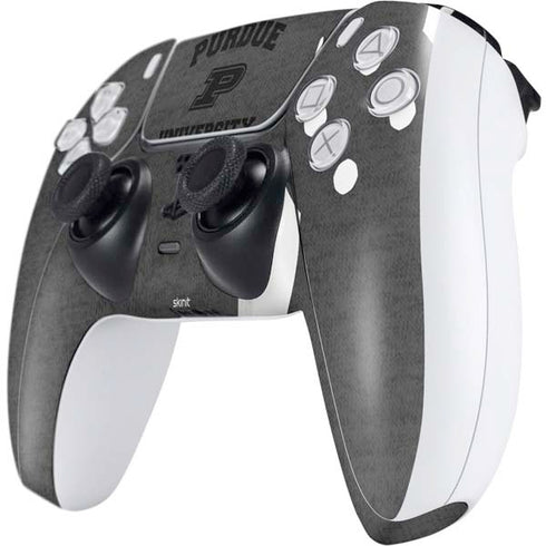 Purdue University Purdue Grey Logo PS5 Controller Skin