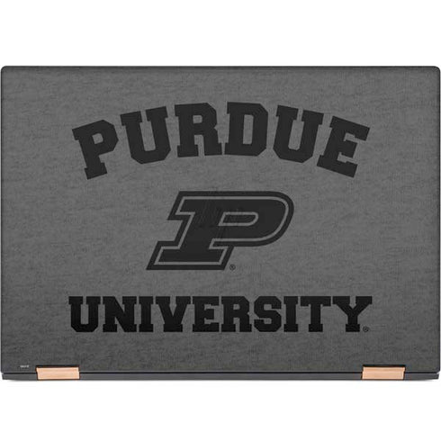 Purdue University Purdue Grey Logo HP Spectre Skin