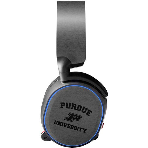 Purdue University Purdue Grey Logo SteelSeries Arctis 5 Skin