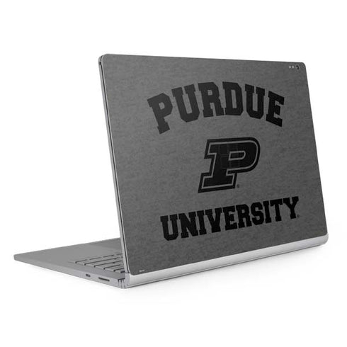 Purdue University Purdue Grey Logo Surface Book 2 13.5in Skin