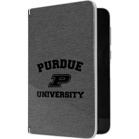 Purdue University Purdue Grey Logo Surface Duo Skin
