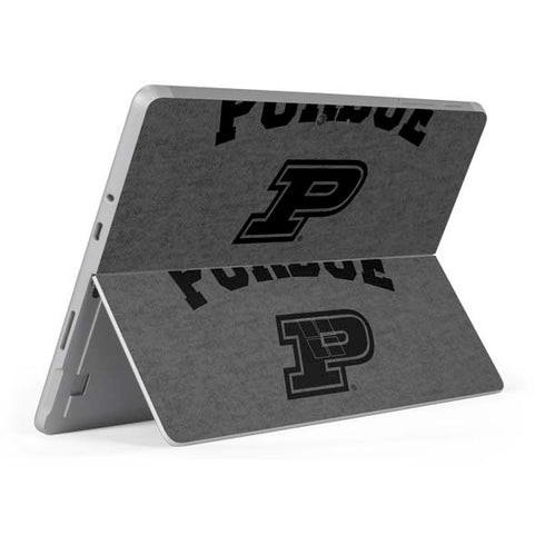 Purdue University Purdue Grey Logo Surface Go Skin