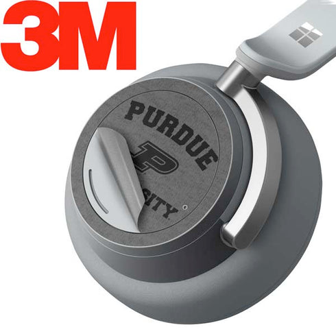 Purdue University Purdue Grey Logo Surface Headphones Skin