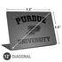 Purdue University Purdue Grey Logo Universal Laptop 12in (9.8 x 6.8in) Skin