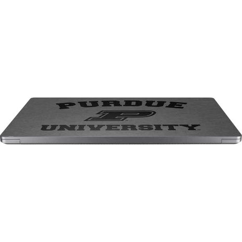 Purdue University Purdue Grey Logo Universal Laptop 12in (9.8 x 6.8in) Skin