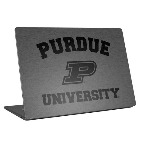 Purdue University Purdue Grey Logo Universal Laptop 17in (13.8 x 10in) Skin