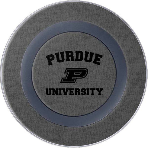 Purdue University Purdue Grey Logo Wireless Charger Skin