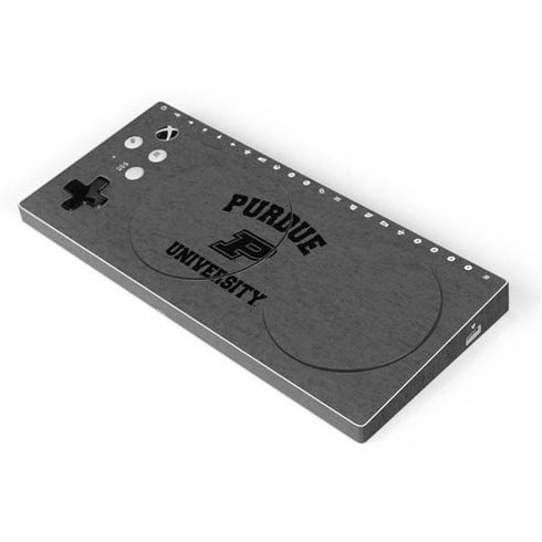 Purdue University Purdue Grey Logo Xbox Adaptive Controller Skin