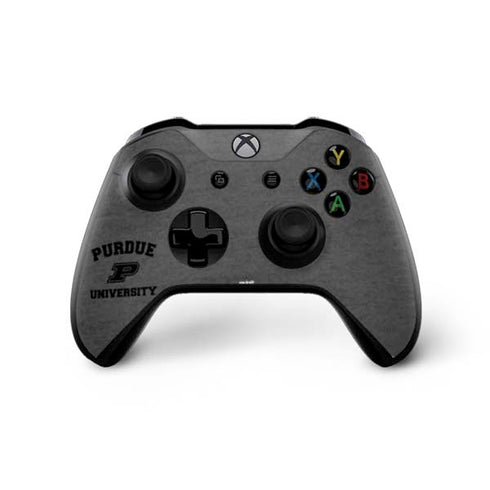 Purdue University Purdue Grey Logo Xbox One X Controller Skin