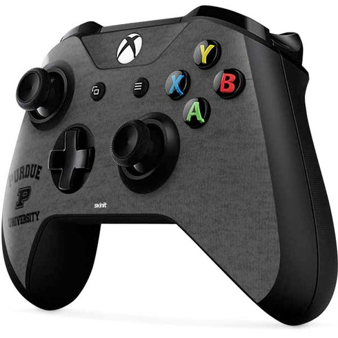 Purdue University Purdue Grey Logo Xbox One X Controller Skin