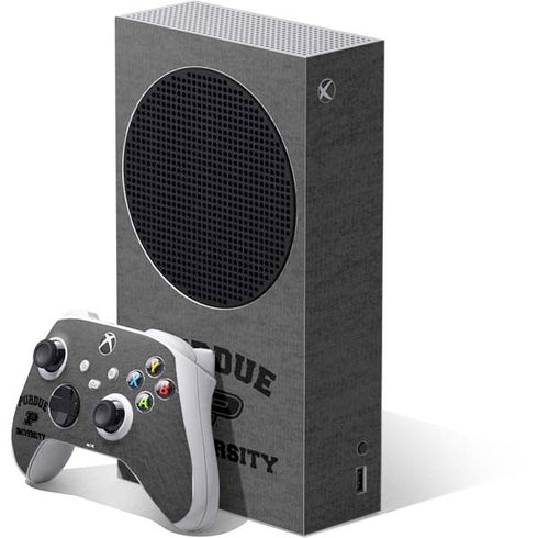 Purdue University Purdue Grey Logo Xbox Series S Bundle Skin