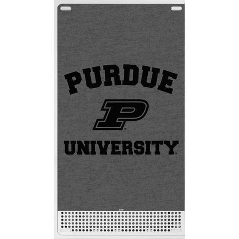 Purdue University Purdue Grey Logo Xbox Series S Console Skin