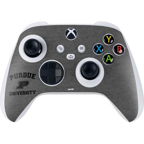 Purdue University Purdue Grey Logo Xbox Series S Controller Skin