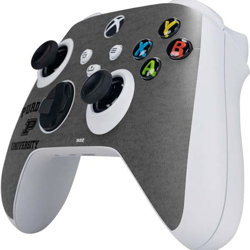 Purdue University Purdue Grey Logo Xbox Series S Controller Skin